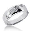 Platinum Men's Diamond Wedding Ring 0.12ct 7.1mm 2 Platinum Men's Diamond Wedding Ring 0.12ct 7.1mm -Its Hot Jewelry Shop platinum mens diamond wedding ring 012ct p 31020