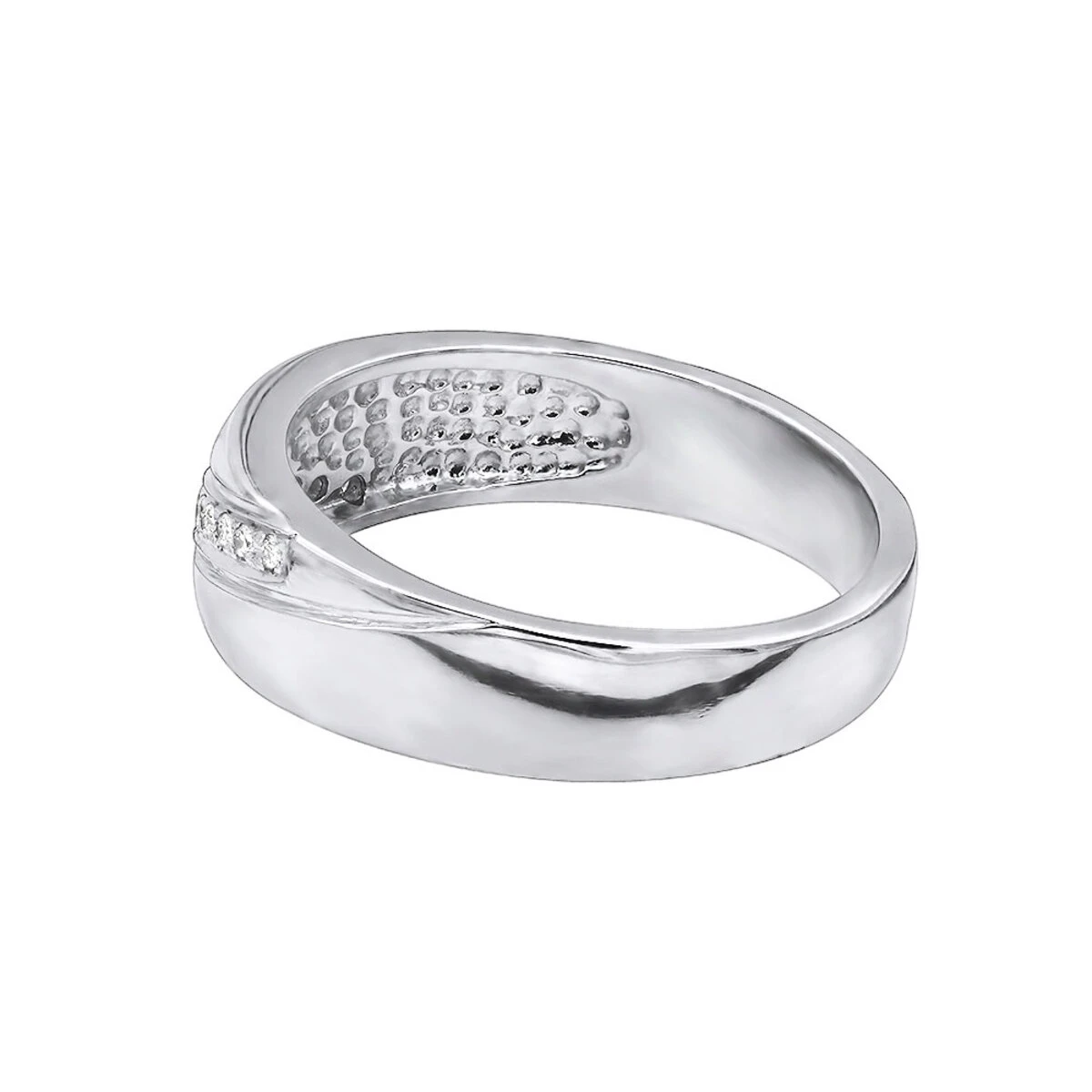 Platinum Men's Diamond Wedding Ring 0.12ct 7.1mm 4 Platinum Men's Diamond Wedding Ring 0.12ct 7.1mm - Image 2