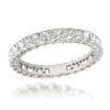 Platinum Radiant Cut Diamond Eternity Band For Women 2ct G/VS By Luxurman -Its Hot Jewelry Shop platinum radiant cut diamond eternity band for women 2ct gvs by luxurman main