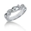 Platinum Round Diamond Ladies Ring 0.16ct