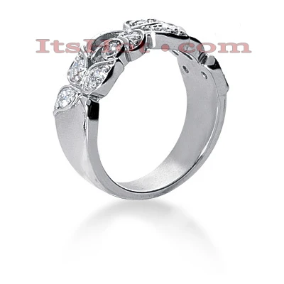 Platinum Round Diamond Ladies Ring 0.33ct 4 Platinum Round Diamond Ladies Ring 0.33ct - Image 2