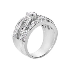 Platinum Round Diamond Ladies Ring 0.88ct 5 Platinum Round Diamond Ladies Ring 0.88ct -Its Hot Jewelry Shop platinum round diamond ladies ring 088ct p 32857 back white 20220426