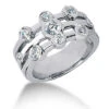 Platinum Round Diamond Right Hand Ladies Ring 0.39ct -Its Hot Jewelry Shop platinum round diamond right hand ladies ring 039ct p 31426