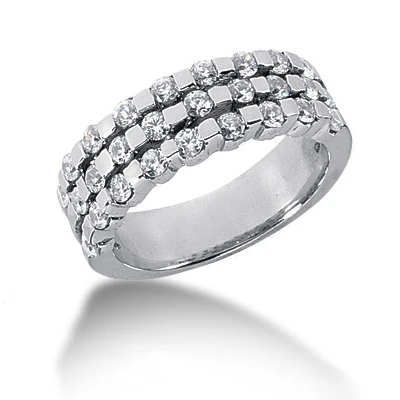 Platinum Women's Diamond Ring 0.81ct 3 Platinum Women's Diamond Ring 0.81ct