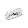Platinum Women's Diamond Wedding Band 1ct