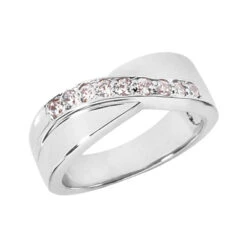 Platinum Women's Diamond Wedding Ring 0.27ct