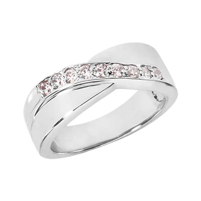 Platinum Women's Diamond Wedding Ring 0.27ct 3 Platinum Women's Diamond Wedding Ring 0.27ct