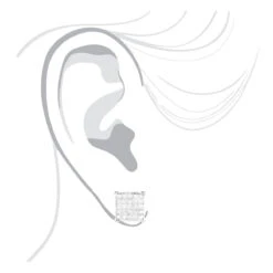 Princess Cut Diamond Earrings Studs 14K White Gold 1.38ct 11 Princess Cut Diamond Earrings Studs 14K White Gold 1.38ct -Its Hot Jewelry Shop princess cut diamond earrings 14k 138ct p 45691 bodwh