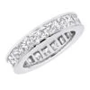 4mm Princess Cut Diamond Eternity Band 4.30ct 14K White Gold 1 4mm Princess Cut Diamond Eternity Band 4.30ct 14K White Gold -Its Hot Jewelry Shop princess cut diamond eternity band 430ct 14k gold p 48278 wh