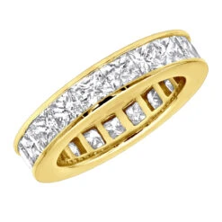4mm Princess Cut Diamond Eternity Band 4.30ct 14K White Gold 11 4mm Princess Cut Diamond Eternity Band 4.30ct 14K White Gold -Its Hot Jewelry Shop princess cut diamond eternity band 430ct 14k gold p 48278 ye