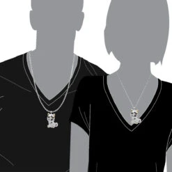 Real Diamond Cat Pendant With Sunglasses 14K White Gold Black & White Diamonds 16 Real Diamond Cat Pendant With Sunglasses 14K White Gold Black & White Diamonds -Its Hot Jewelry Shop real diamond cat pendant with sunglasses solid 10k gold black and white diamonds body white 1678410602