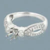 Ring Settings 14K White Gold Diamond Engagement Ring Setting .60ct -Its Hot Jewelry Shop ring settings 14k diamond engagement ring setting 60ct p 7020