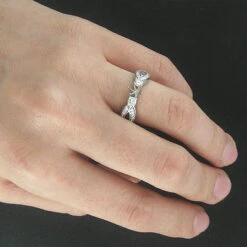 Ring Settings 14K White Gold Diamond Engagement Ring Setting .60ct 7 Ring Settings 14K White Gold Diamond Engagement Ring Setting .60ct -Its Hot Jewelry Shop ring settings 14k diamond engagement ring setting 60ct p 7020bod