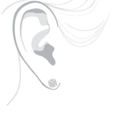 Round Diamond Stud Earrings 1.20ct 14K White Gold -Its Hot Jewelry Shop round diamond stud earrings 140ct 14k gold bodwh