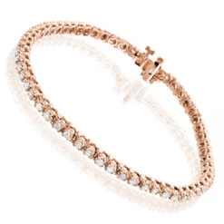 Round Diamond Tennis Bracelet 10K White Gold Yellow Gold Rose Gold 1.5ct 10 Round Diamond Tennis Bracelet 10K White Gold Yellow Gold Rose Gold 1.5ct -Its Hot Jewelry Shop round diamond tennis bracelet in white gold yellow gold rose gold 15ct 10k ro
