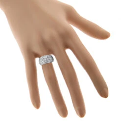 Round Diamond Women's Right Hand Ring 14K White Gold .35ct 11 Round Diamond Women's Right Hand Ring 14K White Gold .35ct -Its Hot Jewelry Shop round diamond womens right hand ring 14k white gold 35ct bodwh