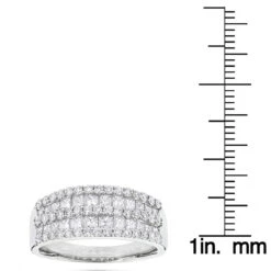 Round Princess Cut Diamond Ring 1.87ct 14K White Gold 13 Round Princess Cut Diamond Ring 1.87ct 14K White Gold -Its Hot Jewelry Shop round princess cut diamond ring 187ct 14k p 43593 rulerwh