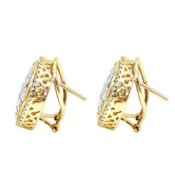 Round Princess Cut Diamond Stud Earrings 2.82ct 14K White Gold -Its Hot Jewelry Shop round princess cut diamond stud earrings 282ct 14k p 46005 backye