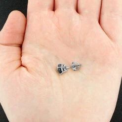 Single 14K White Gold Men's Solitaire Black Diamond Stud Earring 1ct 9 Single 14K White Gold Men's Solitaire Black Diamond Stud Earring 1ct -Its Hot Jewelry Shop single 14k gold mens solitaire black diamond stud earring 1ct 4