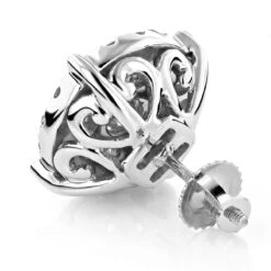 Single Oversized Cluster Men's 18K Rose Gold Round Diamond Stud Earring 2ct 9 Single Oversized Cluster Men's 18K Rose Gold Round Diamond Stud Earring 2ct -Its Hot Jewelry Shop single oversized cluster mens 18k gold round diamond stud earring 2ct 2 1