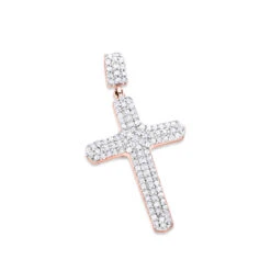 Small 14K Yellow Gold Diamond Cross Pendant Necklace 0.40ct 10 Small 14K Yellow Gold Diamond Cross Pendant Necklace 0.40ct -Its Hot Jewelry Shop small 14k gold diamond cross pendant necklace 040ct p 22329 ro