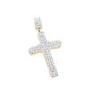 Small 14K Yellow Gold Diamond Cross Pendant Necklace 0.40ct 1 Small 14K Yellow Gold Diamond Cross Pendant Necklace 0.40ct -Its Hot Jewelry Shop small 14k gold diamond cross pendant necklace 040ct p 22329 ye
