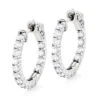 Small 14K White Gold Inside Out Diamond Hoop Earrings 1.79ct 2 Small 14K White Gold Inside Out Diamond Hoop Earrings 1.79ct -Its Hot Jewelry Shop small 14k gold inside out diamond hoop earrings 179ct p 6421 wh