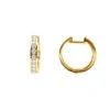 Small Diamond Hoop Earrings For Men And Women 1/2ct Huggies 14K Yellow Gold 15mm -Its Hot Jewelry Shop small diamond hoop earrings for men and women 12ct huggies 14k gold ye 20191215