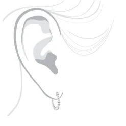 Small Hoops 14K White Gold Round Diamond Hoop Earrings 0.53 -Its Hot Jewelry Shop small hoops 14k gold round diamond hoop earrings 053 p 6909 bodwh