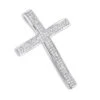 Small Pave Diamond Cross Pendant 0.33ct 14K White Gold -Its Hot Jewelry Shop small pave diamond cross pendant 033ct 14k gold p 50036 wh