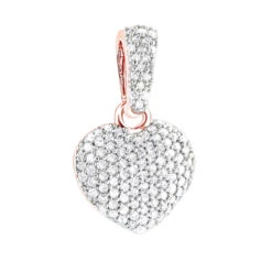 Small Pave Diamond Heart Pendant 14K White Gold 0.33ct 10 Small Pave Diamond Heart Pendant 14K White Gold 0.33ct -Its Hot Jewelry Shop small pave diamond heart pendant 14k gold 045ct p 22324 ro