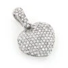 Small Pave Diamond Heart Pendant 14K White Gold 0.50ct -Its Hot Jewelry Shop small pave diamond heart pendant 14k gold 050ct p 22304 wh