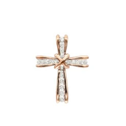 Small Women's Diamond Cross Pendant 14K Yellow Gold 10 Small Women's Diamond Cross Pendant 14K Yellow Gold -Its Hot Jewelry Shop small womens diamond cross pendant in solid 14k gold ro