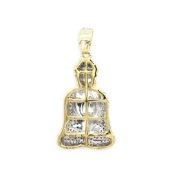 10K White Gold Real Diamond Buddha Pendant 1/2ct By Luxurman -Its Hot Jewelry Shop solid 10k gold diamond buddha pendant 12ct by luxurman backye