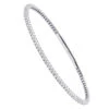 Solid 14K White Gold 1.26 Carat Diamonds Tennis Bracelet For Women Bangle Design -Its Hot Jewelry Shop solid 14k gold 1 carat diamonds tennis bracelet for women bangle design white