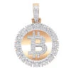 14K Rose Gold Bitcoin Pendant For Men 2 Carat Diamond Medallion Circle 2 14K Rose Gold Bitcoin Pendant For Men 2 Carat Diamond Medallion Circle -Its Hot Jewelry Shop solid 14k gold bitcoin pendant for men 2 carat diamond medallion circle 407037 14k ro