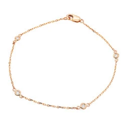 Solid 14K Yellow Gold Diamonds By The Yard Bracelet For Women 0.15ct 9 Solid 14K Yellow Gold Diamonds By The Yard Bracelet For Women 0.15ct -Its Hot Jewelry Shop solid 14k gold diamonds by the yard bracelet for women 014ct ro