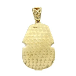 14K Yellow Gold Egyptian Pharaoh Head Enamel Diamond Pendant For Men 2.38ct -Its Hot Jewelry Shop solid 14k gold egyptian pharaoh head enamel diamond pendant for men 238ct backye