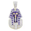 14K Yellow Gold Egyptian Pharaoh Head Enamel Diamond Pendant For Men 2.38ct -Its Hot Jewelry Shop solid 14k gold egyptian pharaoh head enamel diamond pendant for men 238ct mainye