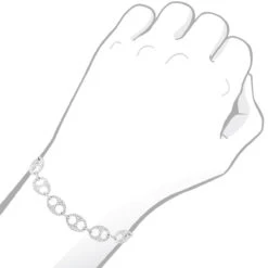 2.3 Carat Gucci Link Diamond Bracelet For Women Solid 14K White Gold 11 2.3 Carat Gucci Link Diamond Bracelet For Women Solid 14K White Gold -Its Hot Jewelry Shop solid 14k gold gucci link diamond bracelet for women 25ct 803221 bodwh