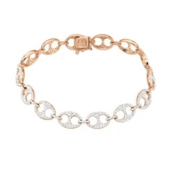 2.3 Carat Gucci Link Diamond Bracelet For Women Solid 14K White Gold 10 2.3 Carat Gucci Link Diamond Bracelet For Women Solid 14K White Gold -Its Hot Jewelry Shop solid 14k gold gucci link diamond bracelet for women 25ct 803221 ro