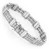 Sterling Silver Diamond Bracelet 0.6ct -Its Hot Jewelry Shop sterling silver diamond bracelet 028ct p 41415 wh