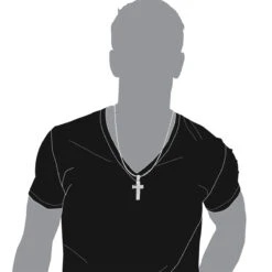 Sterling Silver Diamond Cross Pendant 1.90ct 8 Sterling Silver Diamond Cross Pendant 1.90ct -Its Hot Jewelry Shop sterling silver diamond cross pendant 190ct body white