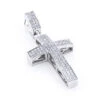 Sterling Silver Diamond Cross Pendant 1/2ct 2 Sterling Silver Diamond Cross Pendant 1/2ct -Its Hot Jewelry Shop sterling silver diamond cross pendant 1ct 1