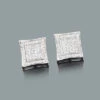 Sterling Silver Earrings With Diamonds 0.14ct -Its Hot Jewelry Shop sterling silver earrings with diamonds 014ct p 49442