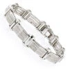 Sterling Silver Men's Diamond Bracelet 0.59ct -Its Hot Jewelry Shop sterling silver mens diamond bracelet 049ct p 46835