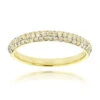 Thin 14K Yellow Gold Women's Yellow Diamond Band Pave Diamonds 0.7ct 2 Thin 14K Yellow Gold Women's Yellow Diamond Band Pave Diamonds 0.7ct -Its Hot Jewelry Shop thin 14k gold womens yellow diamond band pave diamonds 055ct mainye