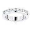 Thin 18K White Gold Round Diamond Wedding Band For Her G/VS Diamonds 0.44ct 1 Thin 18K White Gold Round Diamond Wedding Band For Her G/VS Diamonds 0.44ct -Its Hot Jewelry Shop thin 18k gold round diamond wedding band for her gvs diamonds 044ct mainwh