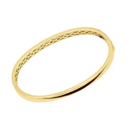 14K White Gold Thin Diamond Bangle Bracelet For Women 2.5 Carat -Its Hot Jewelry Shop thin diamond bangle bracelet for women 14k white rose yellow gold 25 carat 803206 backye