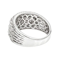 Unique Luxurman Bands: 14K Rose Gold Wide Diamond Ring For Women 2 Carat 11 Unique Luxurman Bands: 14K Rose Gold Wide Diamond Ring For Women 2 Carat -Its Hot Jewelry Shop uniqe luxurman bands 14k gold wide diamond ring for women 2 carat backwh